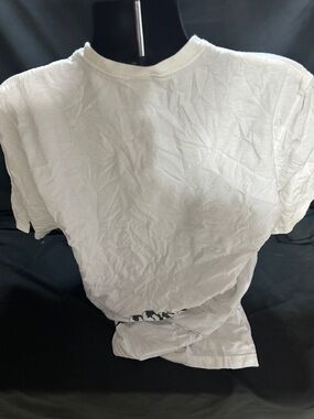 White Crewneck Y2K men’s Sean John t shirt-size XL-#565